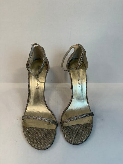 STUART WEITZMAN Ankle Strap High Heel Sandals / US9.5-EU40.5