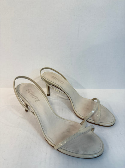 SCHUTZ Leather Heels Sandal/5-EU36
