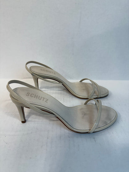 SCHUTZ Leather Heels Sandal/5-EU36