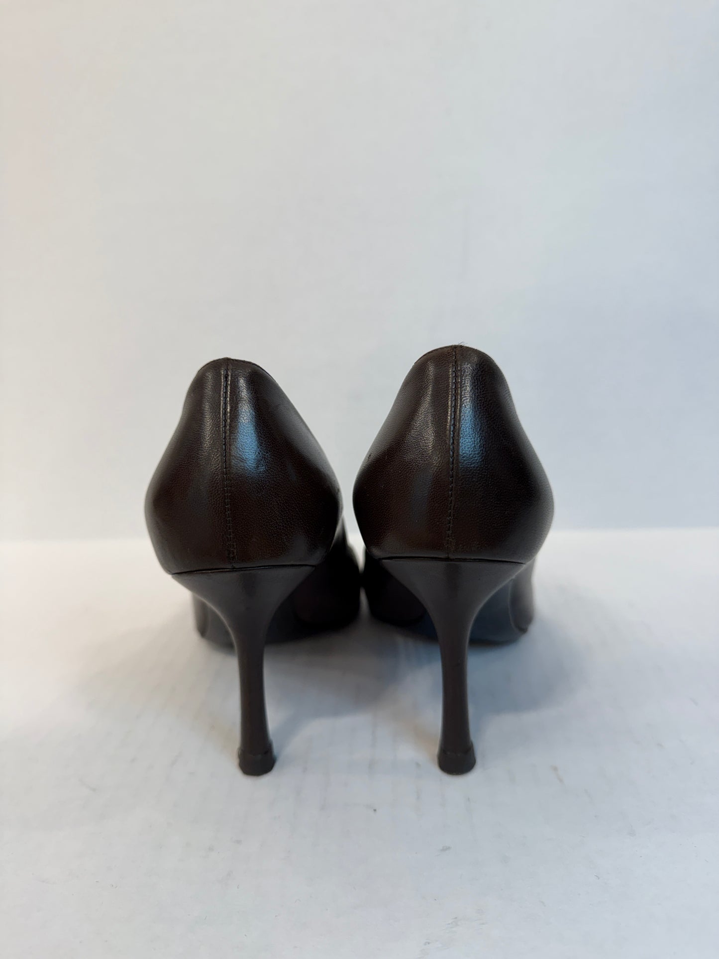 CHRISTIAN DIOR HHeels Leather Pointy Pumps/ US5.5-EU36