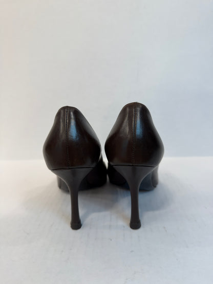 CHRISTIAN DIOR HHeels Leather Pointy Pumps/ US5.5-EU36