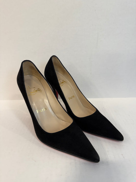 LOUBOUTIN Suede Pumps / US6-EU36