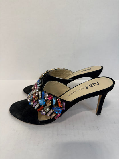 NEIMAN MARCUS Multicolor Crystals Sandals/US 6.5-EU36.5