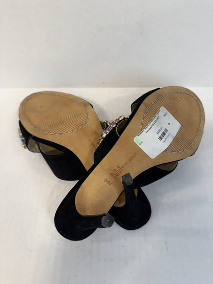 NEIMAN MARCUS Multicolor Crystals Sandals/US 6.5-EU36.5