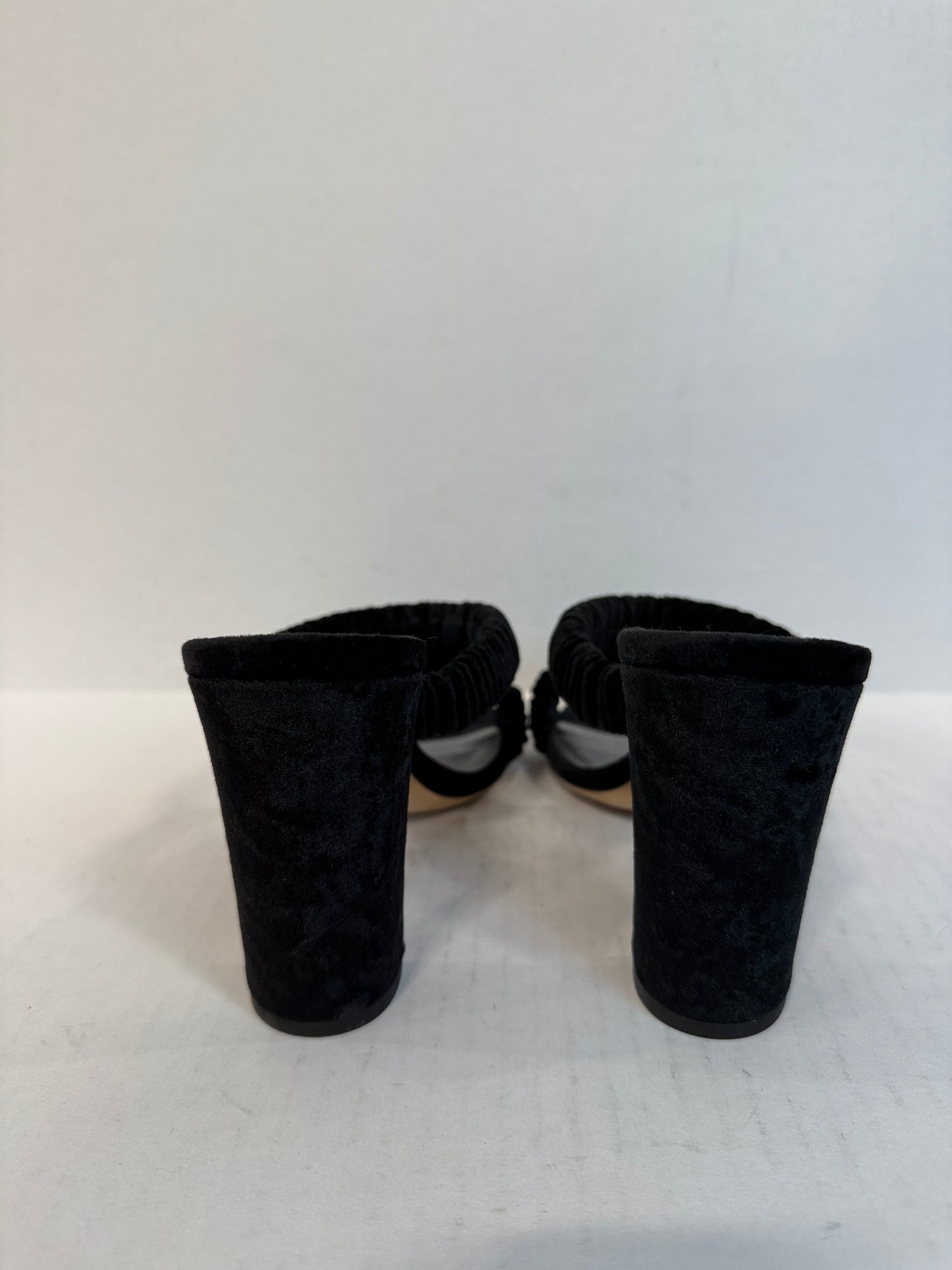 JIMMY CHOO Velvet Sandals/ US6.5-EU36.5