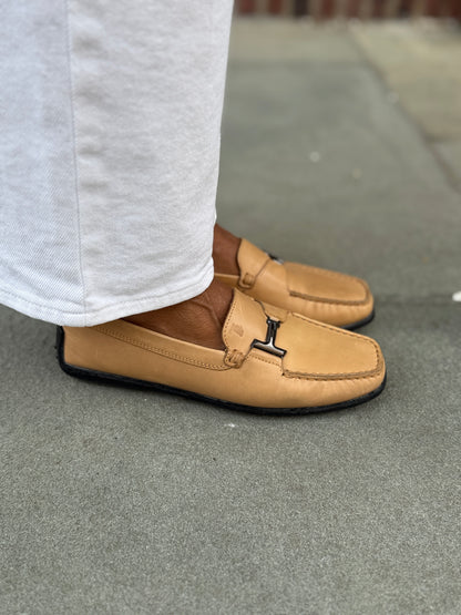 TOD,S Leather buckle Loafers/US8-EU38.5