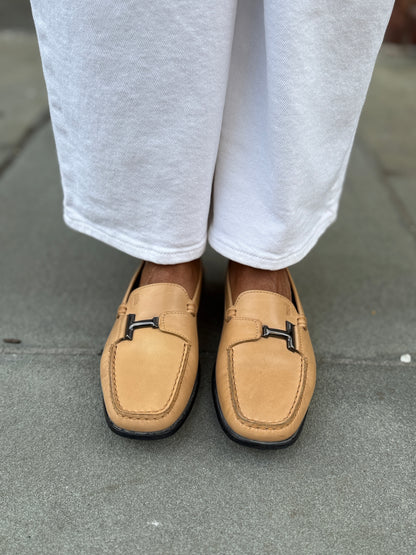 TOD,S Leather buckle Loafers/US8-EU38.5