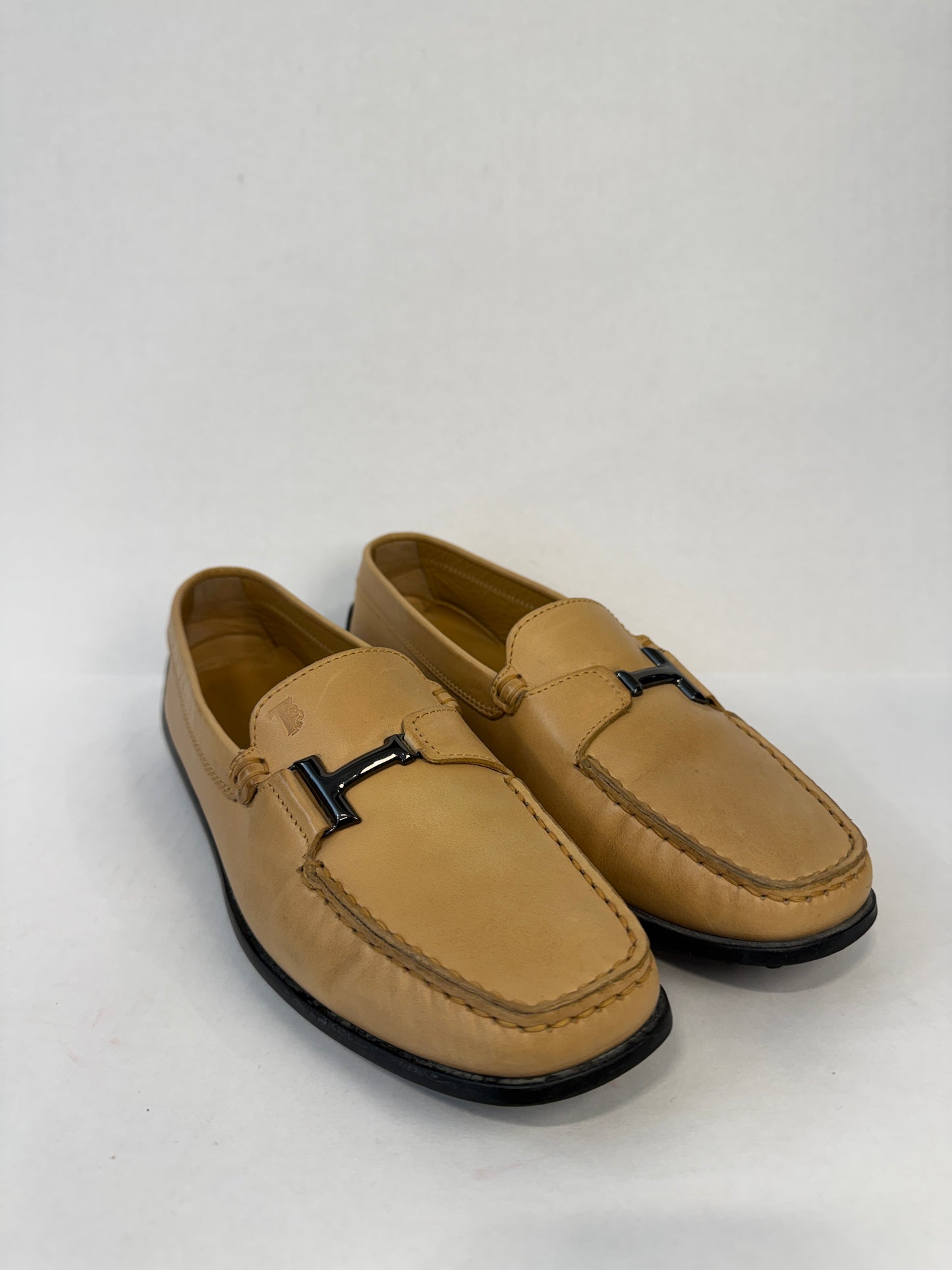 TOD,S Leather buckle Loafers/US8-EU38.5