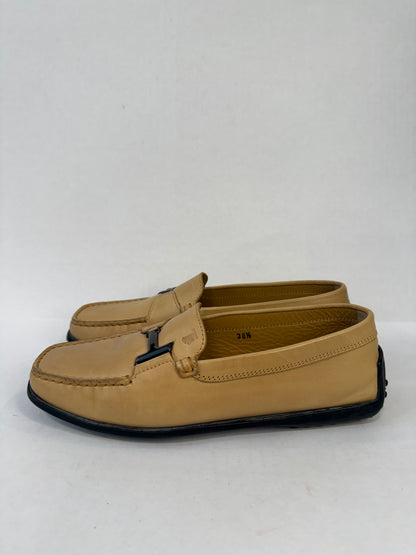 TOD,S Leather buckle Loafers/US8-EU38.5