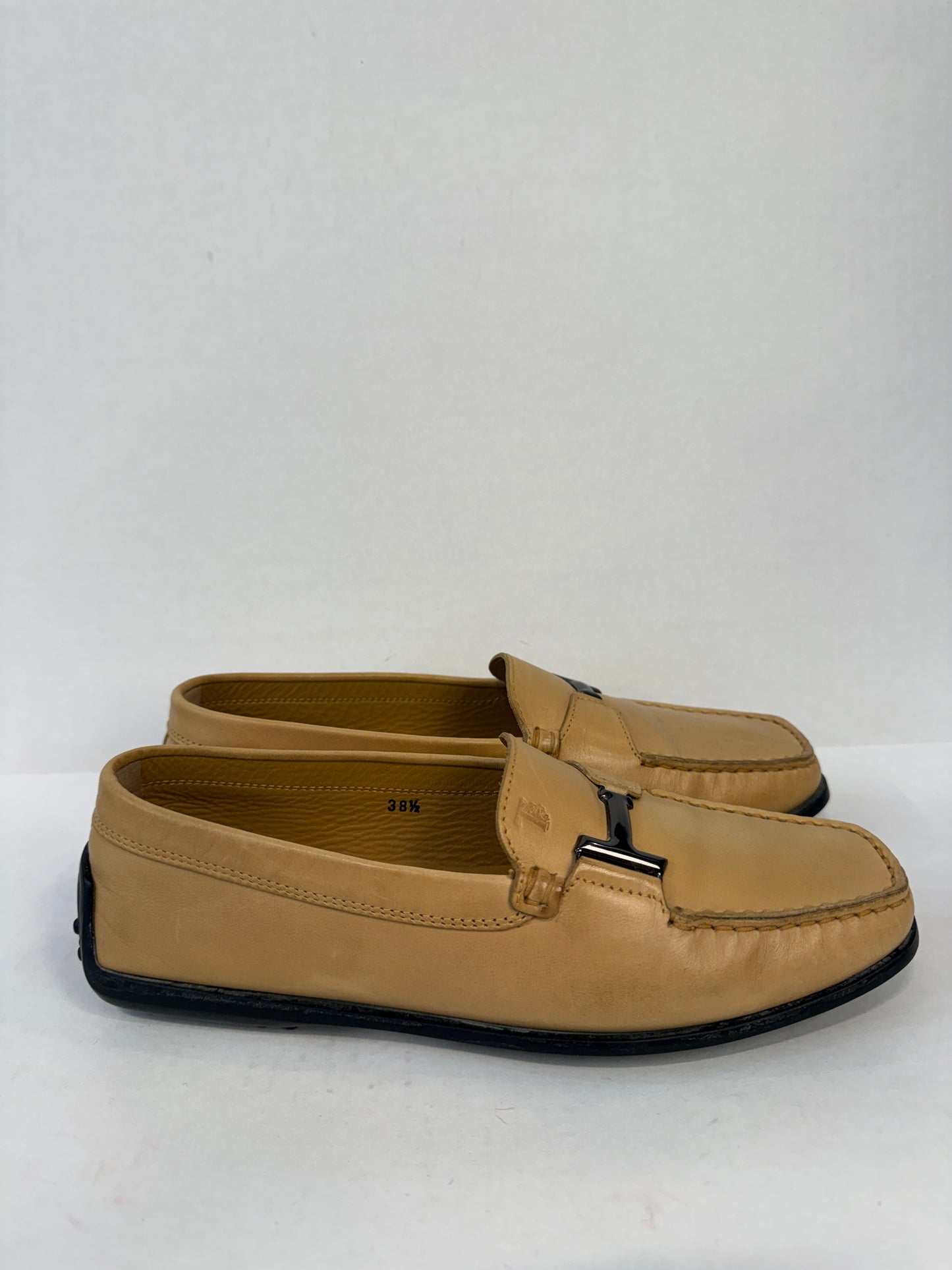 TOD,S Leather buckle Loafers/US8-EU38.5