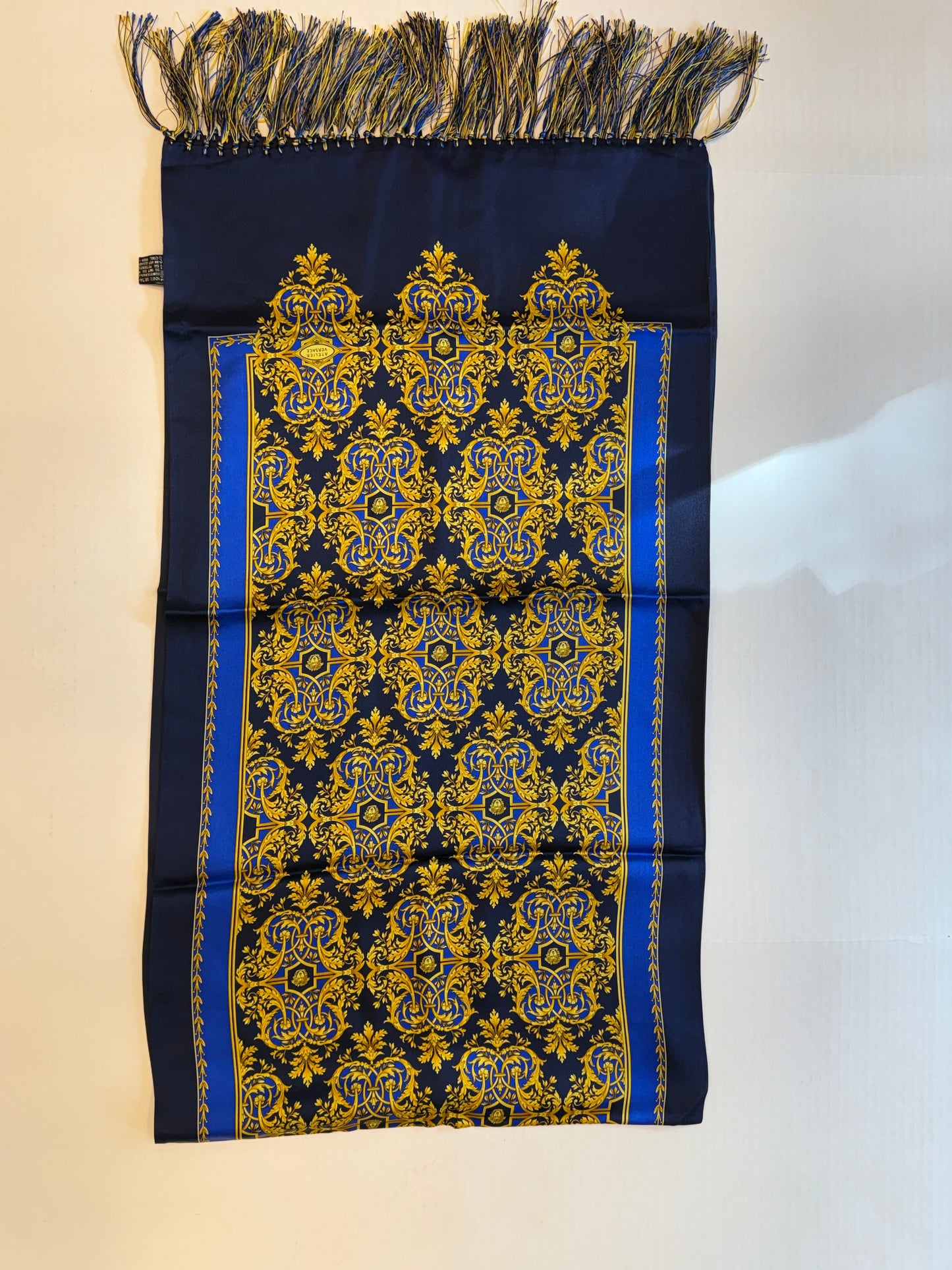 ATELIER VERSACE Silk Medusa Barocco Print Scarf
