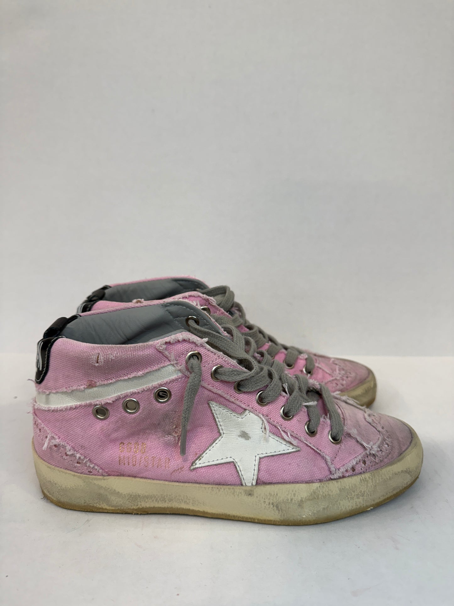 GOLDEN GOOSE Midstar Canvas Sneakers / US6-EU36