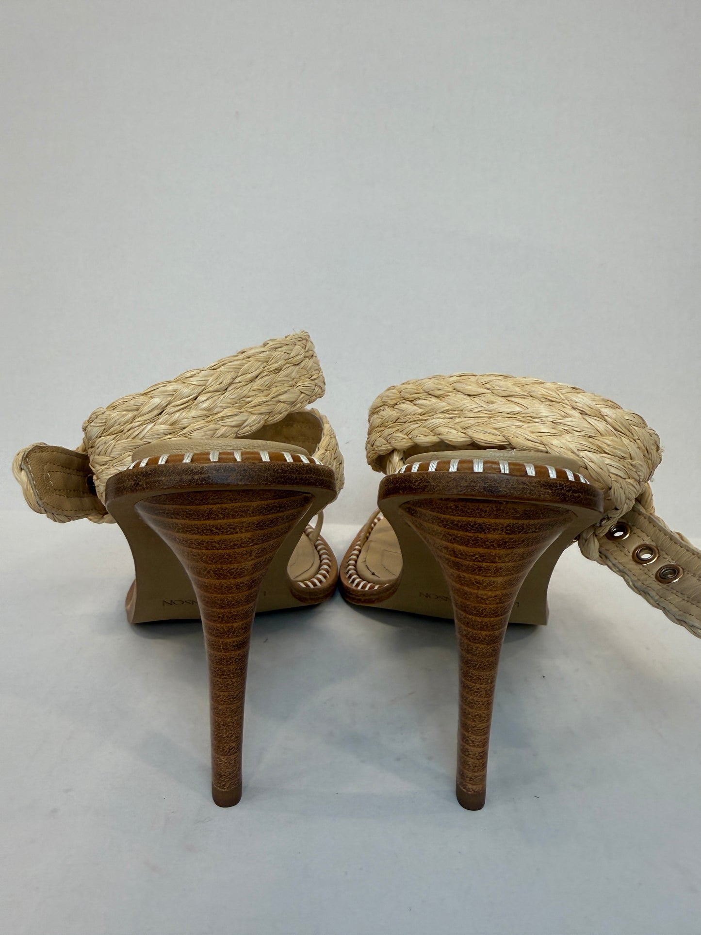ULLA JOHNSON NWT Lydia Raffia Sandals / US7-EU37