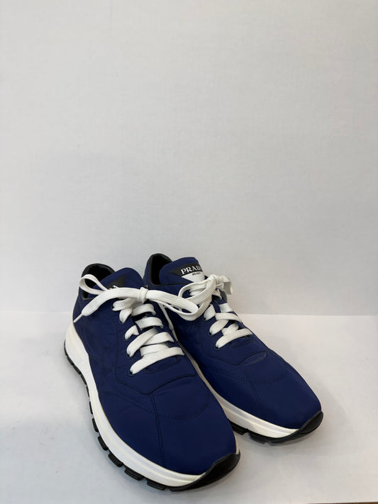 PRADA Navy Nylon Sneakers / US10-EUR41