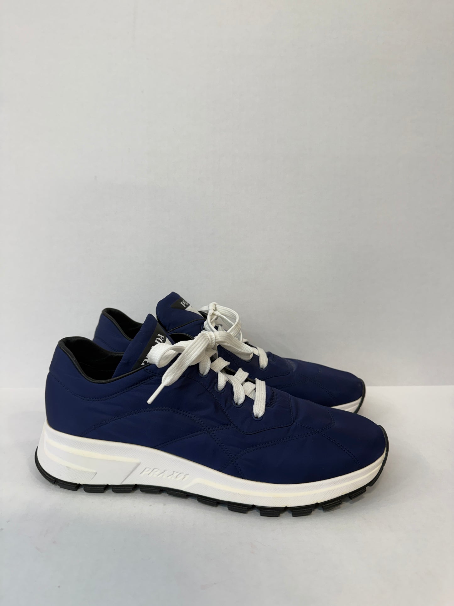 PRADA Navy Nylon Sneakers / US10-EUR41