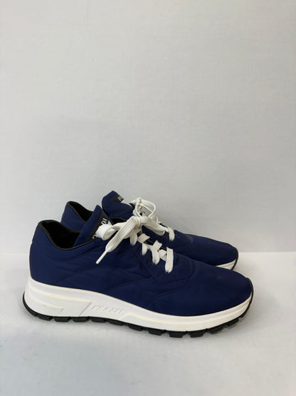 PRADA Navy Nylon Sneakers / US10-EUR41