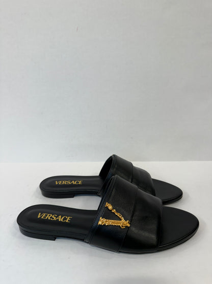 VERSACE NWT Sandals Vitello / US6.5 EU37