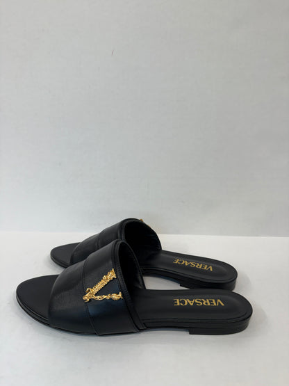 VERSACE NWT Sandals Vitello / US6.5 EU37