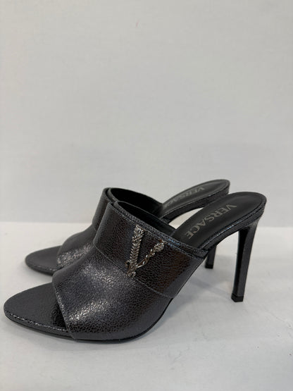 VERSACE heel mules NWT/ 6-36