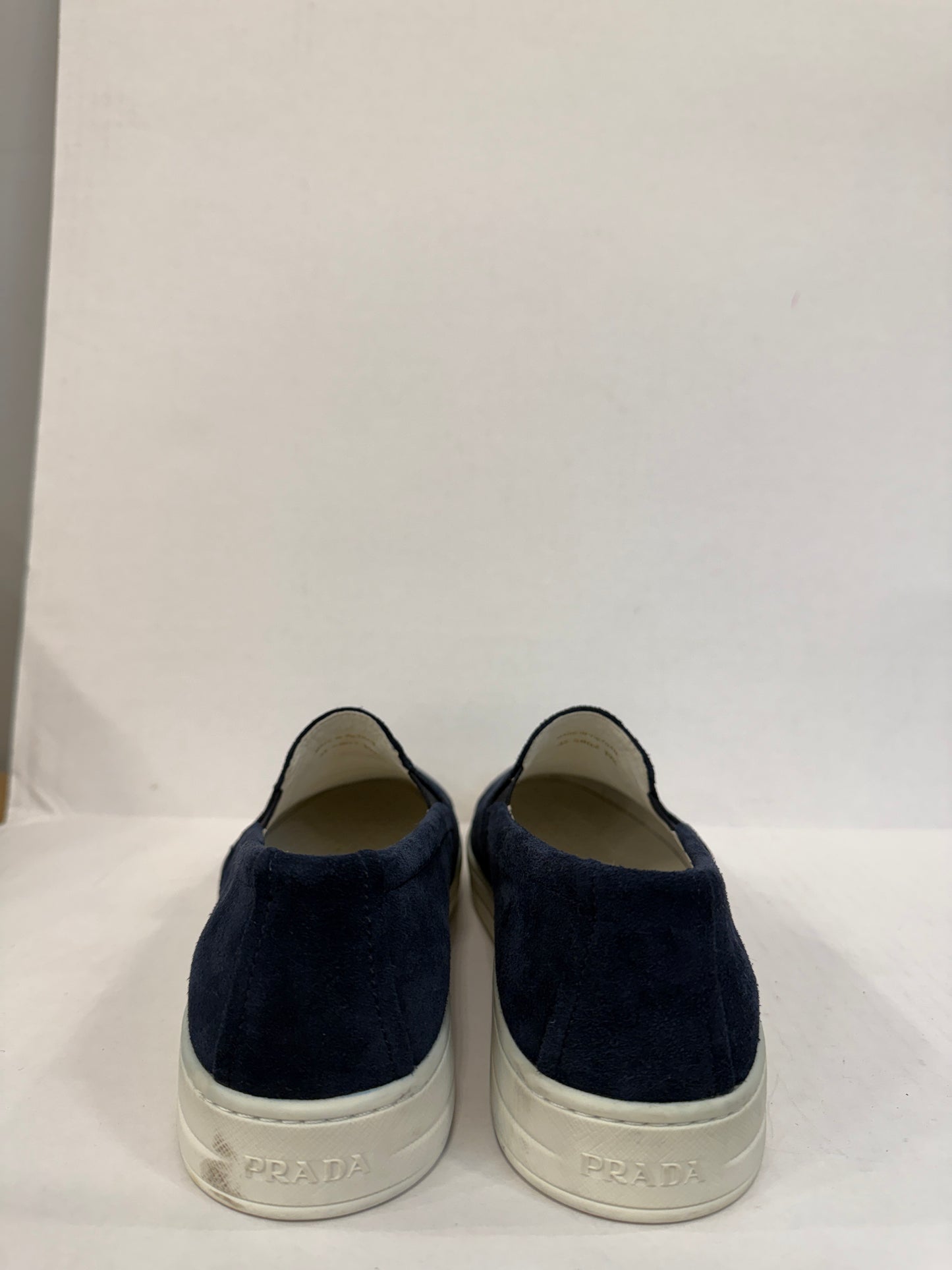PRADA Suede Slip-on Sneakers / EU39.5-US8.5