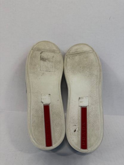 PRADA Suede Slip-on Sneakers / EU39.5-US8.5