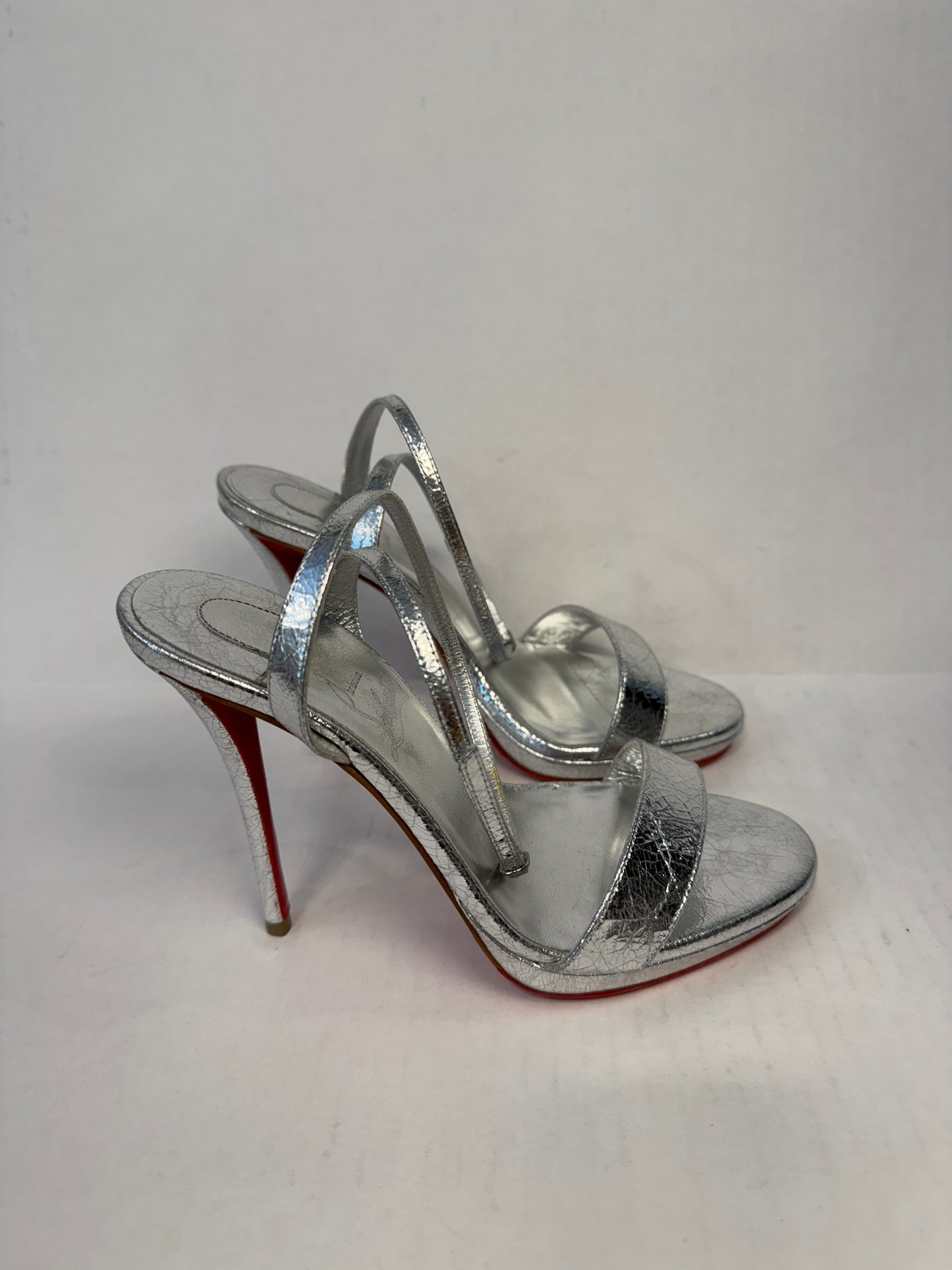 LOUBOUTIN NWT Leather Miss Z Heels Sandals/US5-EU35