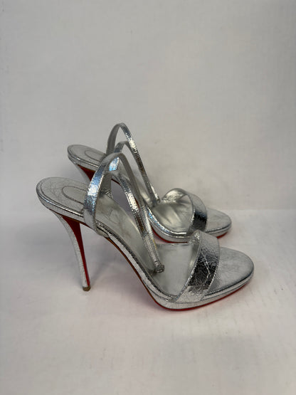 LOUBOUTIN NWT Leather Miss Z Heels Sandals/US5-EU35