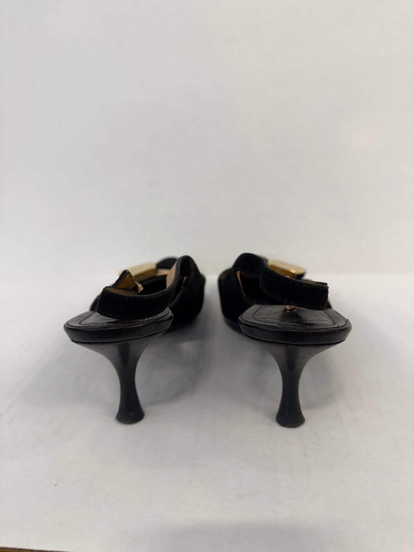 TOD'S Pointed Suede Kitten Heels/US6-EU37