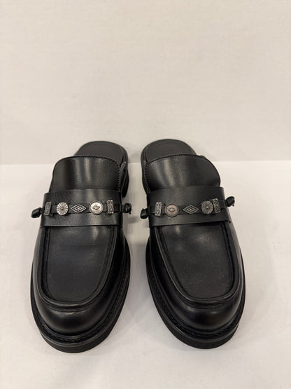 BA&SH INSTITUT DE LA MODE NWT Huela Leather Loafers/US8.5-EU39