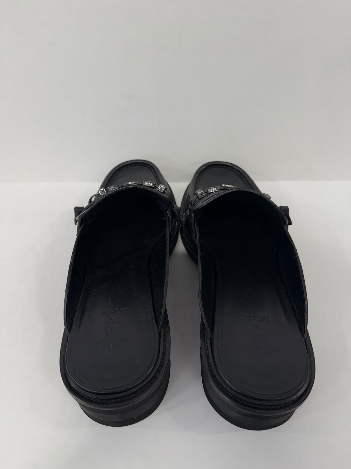 BA&SH INSTITUT DE LA MODE NWT Huela Leather Loafers/US8.5-EU39