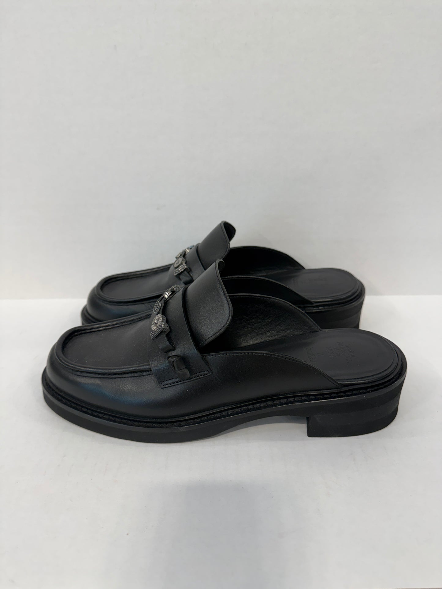 BA&SH INSTITUT DE LA MODE NWT Huela Leather Loafers/US8.5-EU39