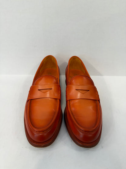 SANTONI Leather Loafers/US7.5-EU38