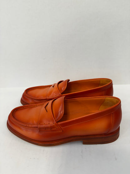 SANTONI Leather Loafers/US7.5-EU38