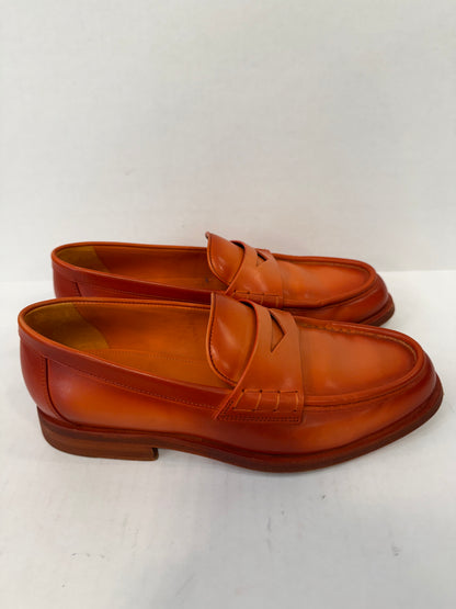 SANTONI Leather Loafers/US7.5-EU38