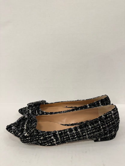 GIANVITO ROSSI NWT Venice Tweed Pointed Toe Flats/US10-EU40.5