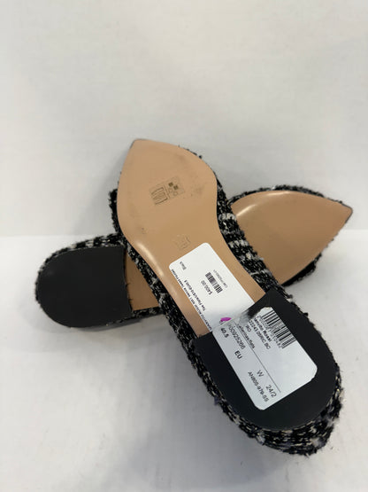GIANVITO ROSSI NWT Venice Tweed Pointed Toe Flats/US10-EU40.5