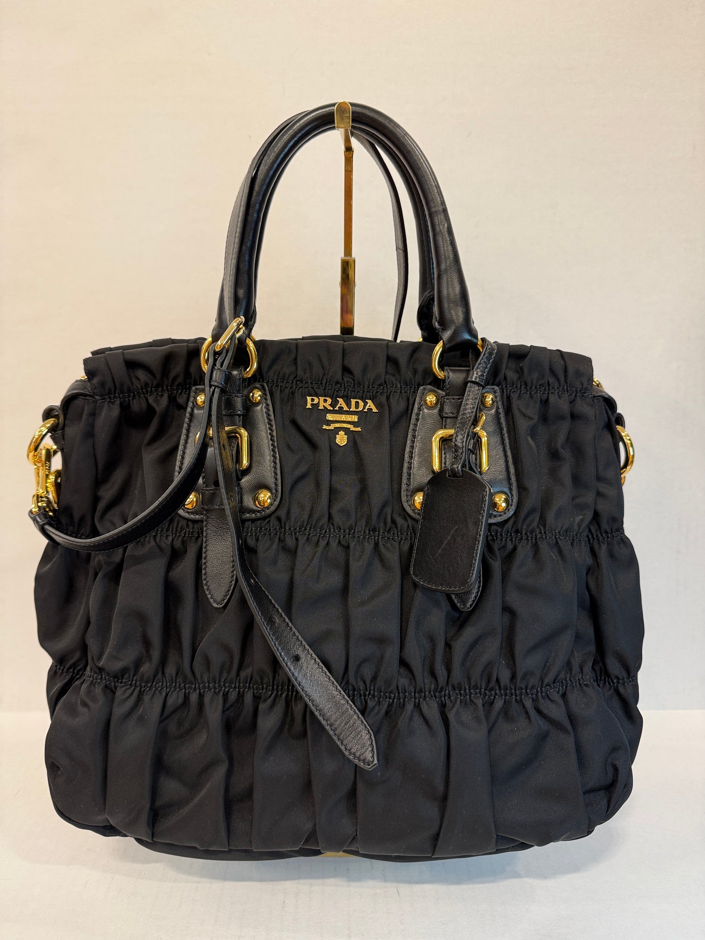 PRADA NWT Nylon Tessuto Gaufre Vintage Crossbody Bag