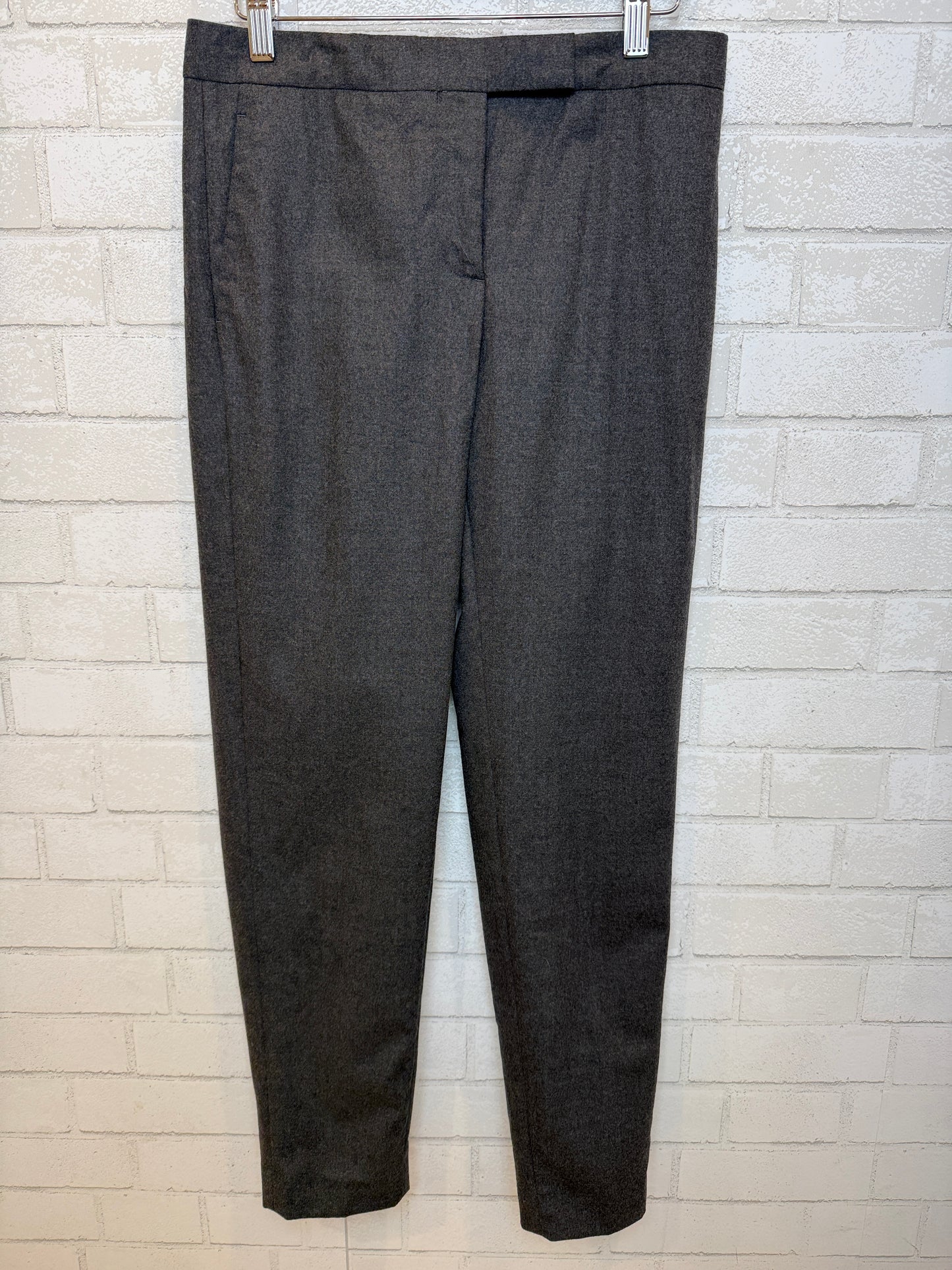 PAUL SMITH BLACK Wool Mid Rise Straight Pants/S