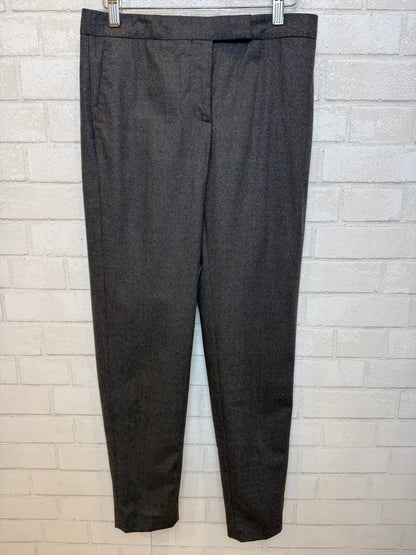 PAUL SMITH BLACK Wool Mid Rise Straight Pants/S