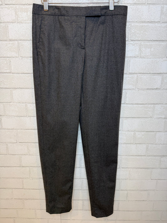 PAUL SMITH BLACK Wool Mid Rise Straight Pants/S