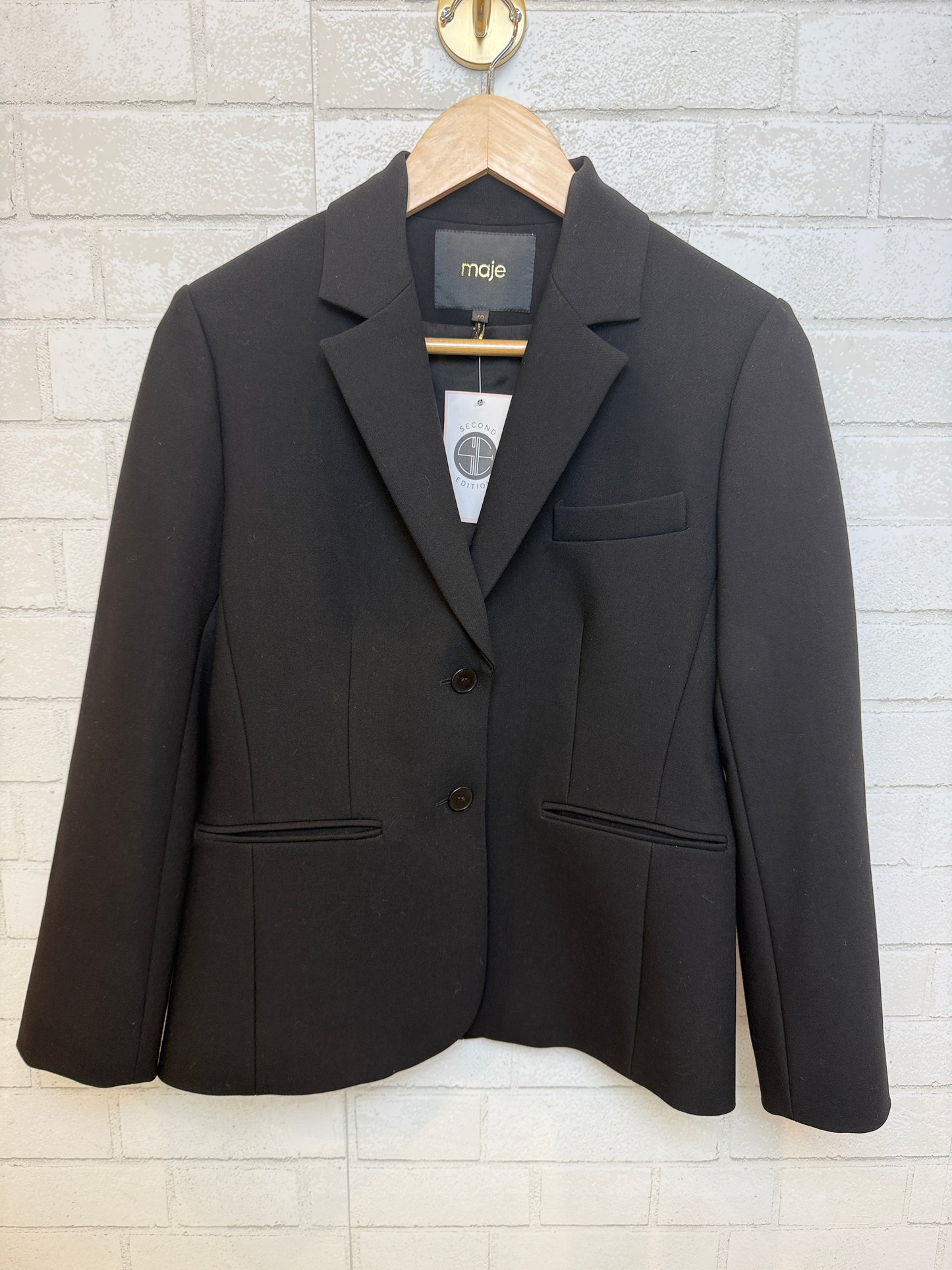 MAJE LS 2 Buttons Blazer/M