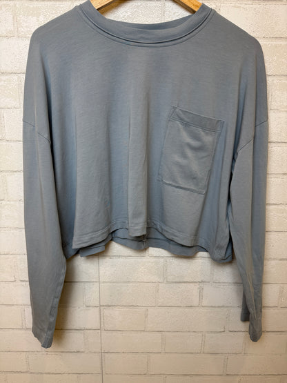 LULULEMON LS Cropped  Top/L