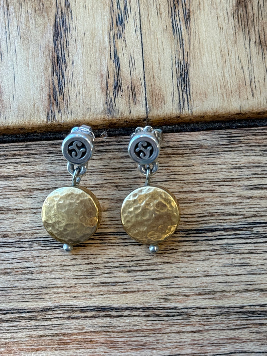 NO BRAND Pendant 1 Circle Earrings