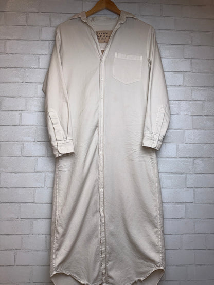 FRANK & EILEEN Rory LS Maxi Shirt Dress / XS