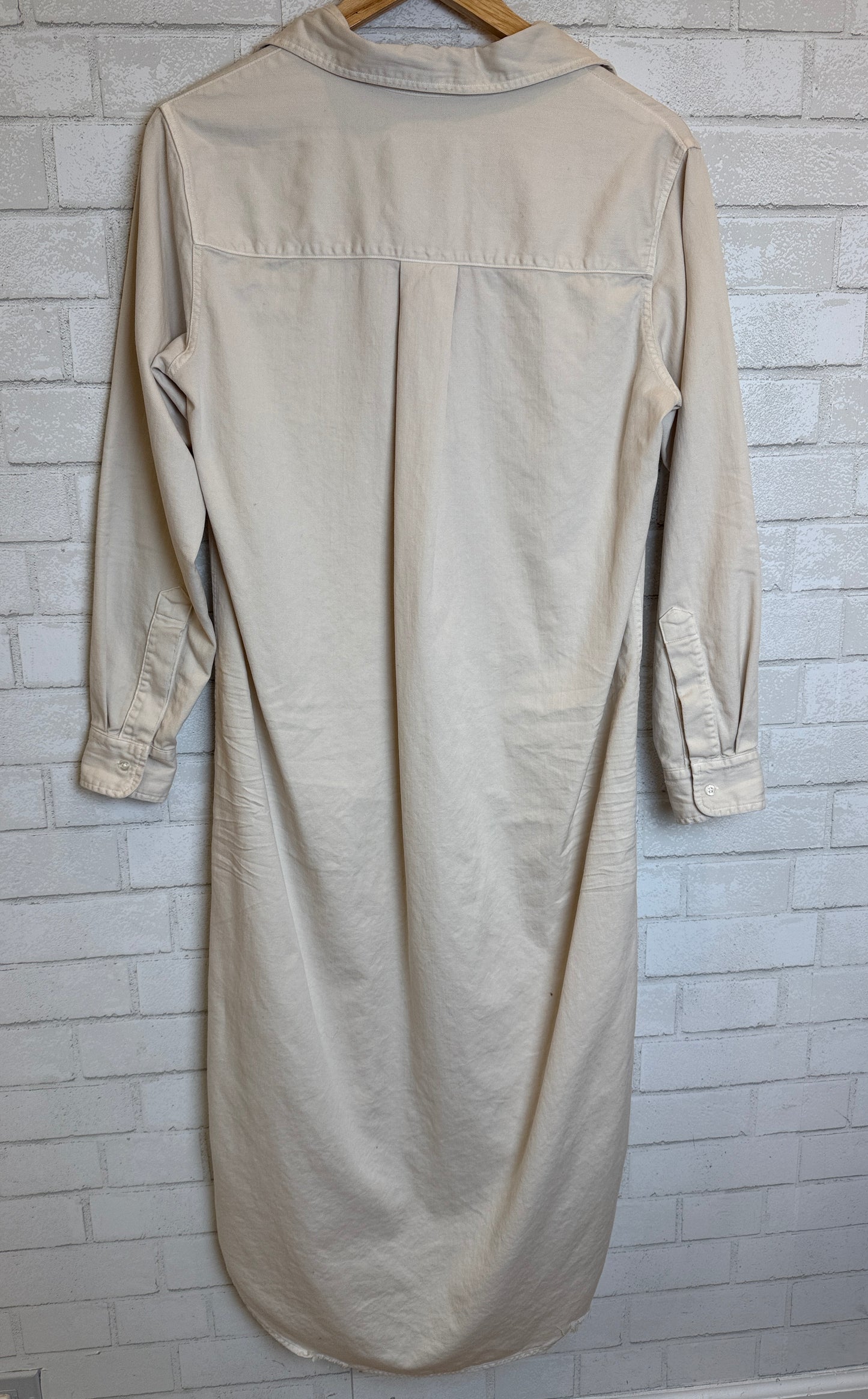 FRANK & EILEEN Rory LS Maxi Shirt Dress / XS
