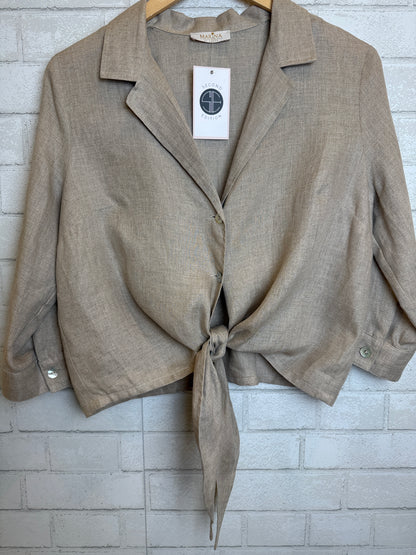 MARINA ST BARTH Linen LS Shirt/ S