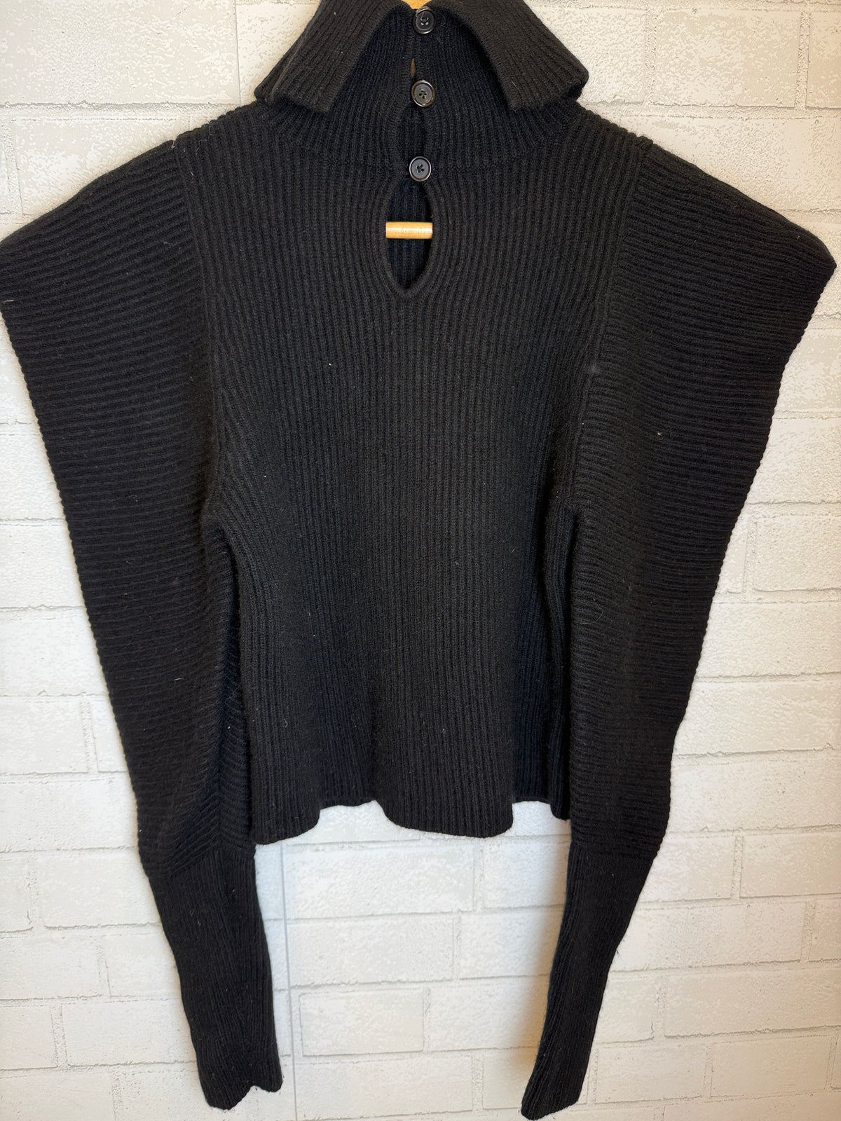 A.L.C Wool & Cashmere LsS Buttoned Collar Sweater/S