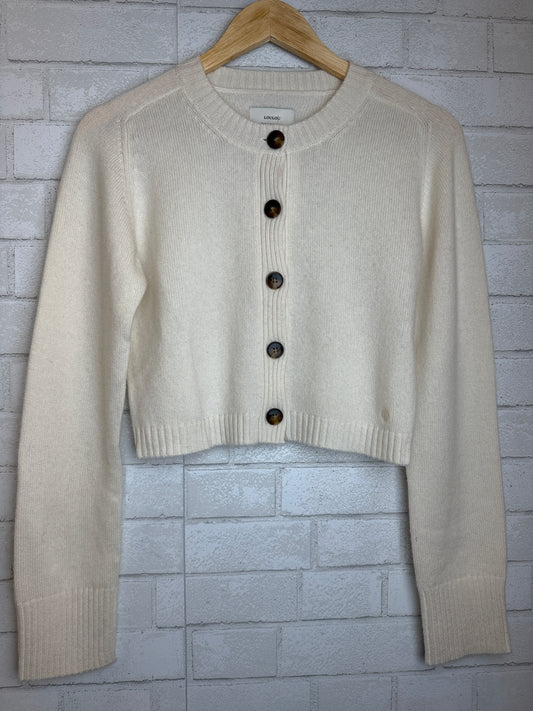 LOULOU DE SAISON Cashmere LS Cardigan/S
