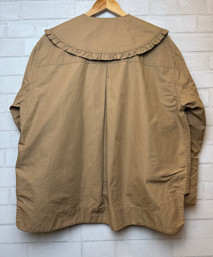 GANNI Coton Frill Collar Jacket/M-EU38