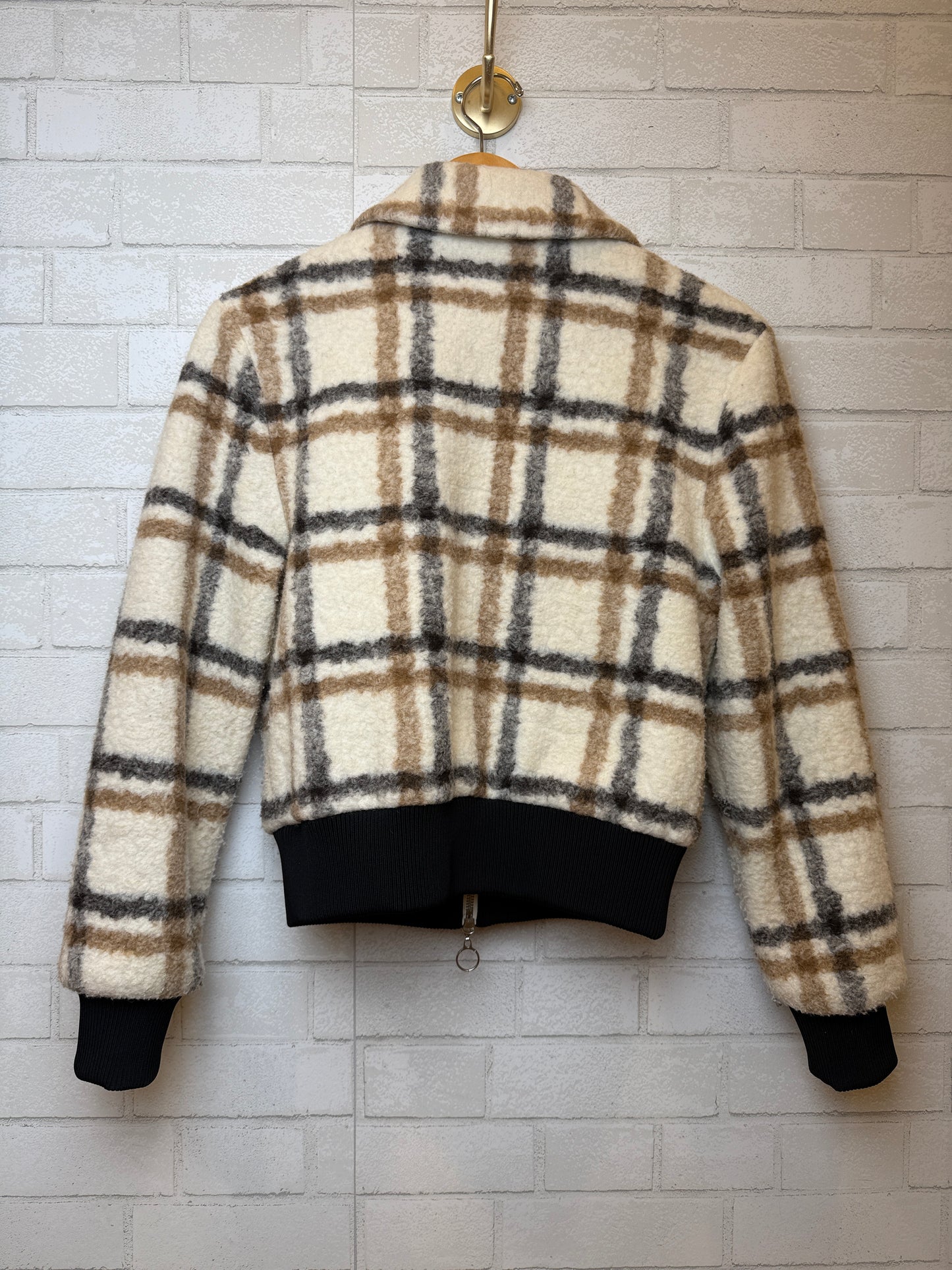 JONATHAN SIMKHAI Sherpa Pia LS Jacket/XS